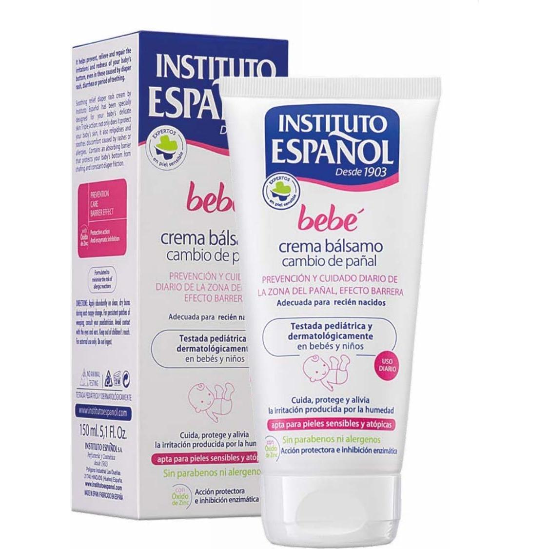 Thumbnail - Instituto Español, Babykörperpflege, BEBE crema bálsamo pañal 150 ml