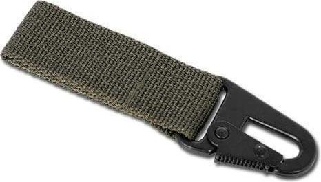Mil-tec Strap Metal Carabiner 70 mm OD Green