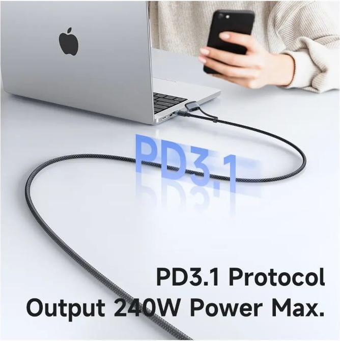 Image du produit Mcdodo Kit 2 en 1, USB-C vers USB-C & MagSafe 3 (2 m, 240 W)