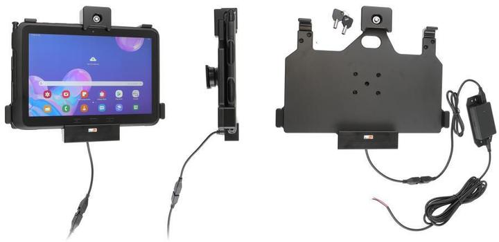 Brodit 736148 - Tablet/UMPC - Supporto attivo - Auto/Porta - Nero