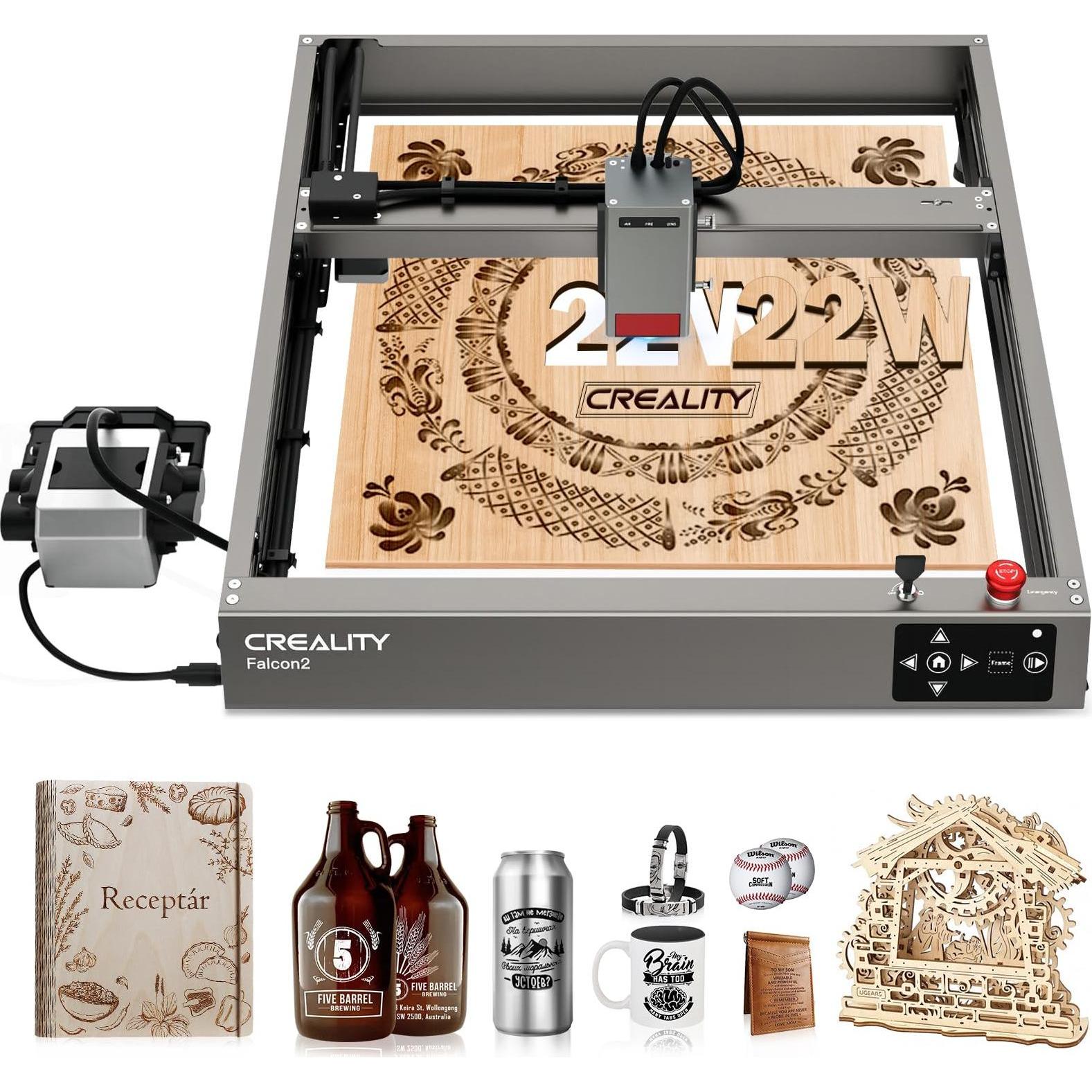 Creality, Gravierer, Laser Falcon - 10W - Air Assist Kit