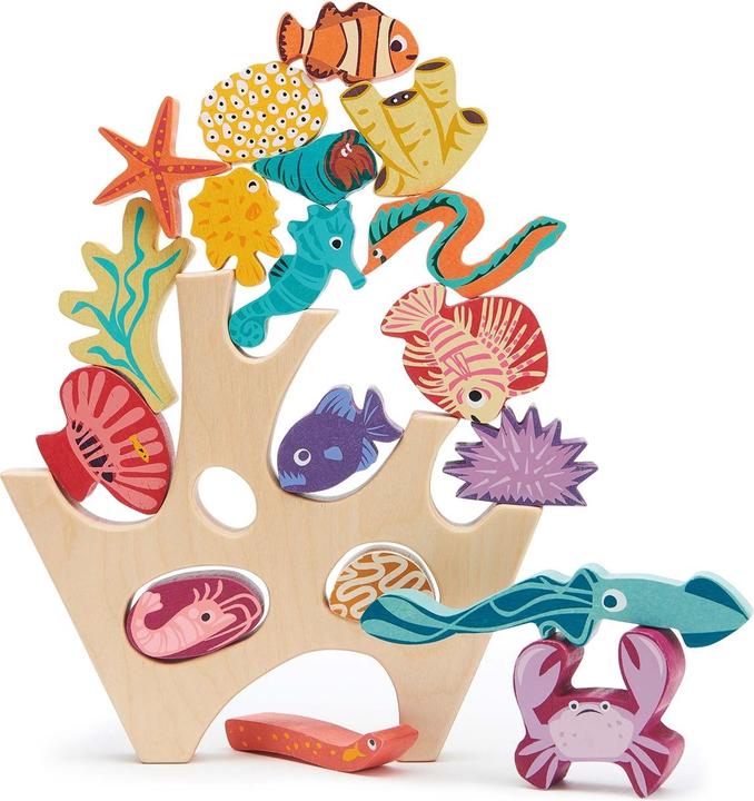 Produktbild Tender Leaf Toys Stapelspielzeug Korallenriff
