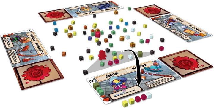 Produktbild Mirakulus 1027847 - Dungeon Drop, Brettspiel (Deutsch, 1 - 4 Spieler)