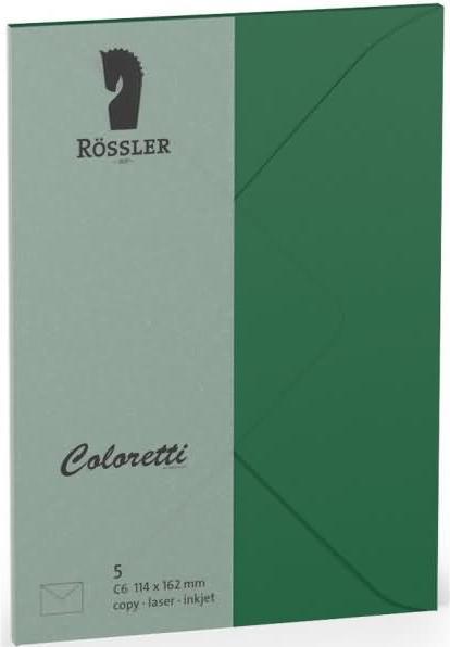 Actual product image Magni Envelopes Coloretti C6 forest of 5 (C6, 5 x)