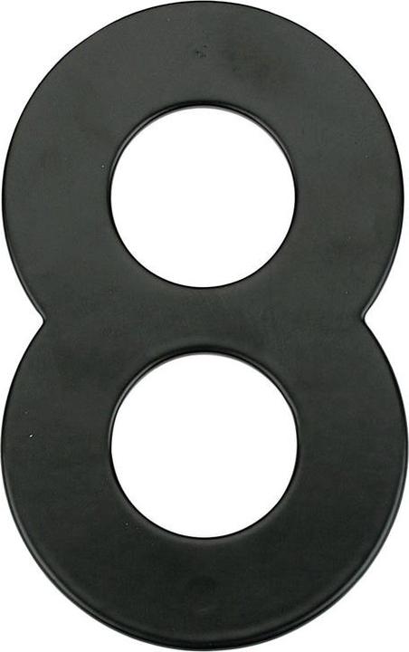 Haushalt HOUSE NUMBER 8 MB-8 145MM BLACK