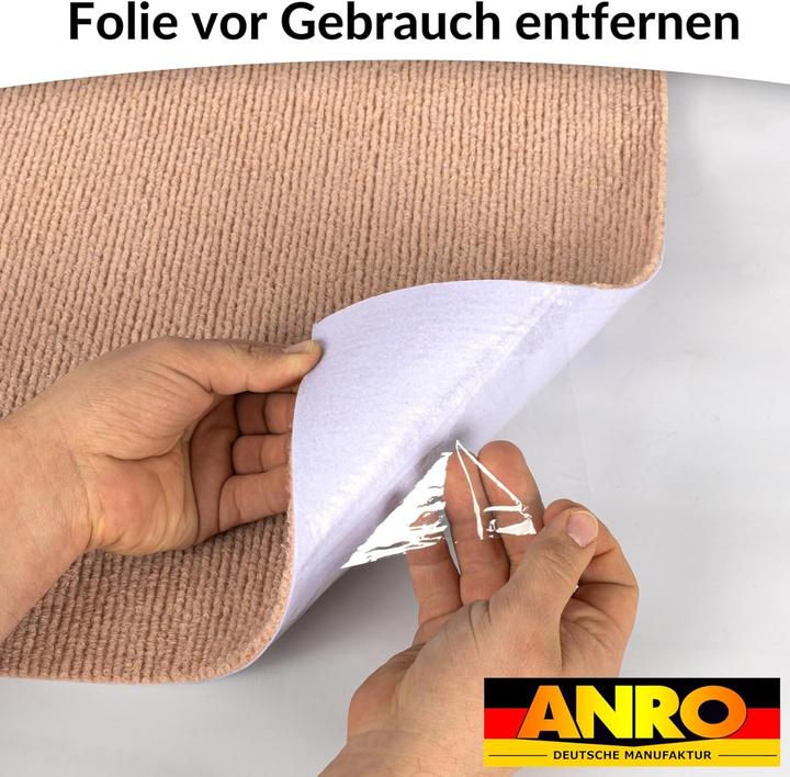 Actual product image Anro Selbsthaftende Bodenschutzmatte für Bürostuhl (90 x 120 cm)