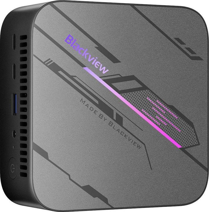 Produktbild Blackview Mini PC MP100 Ryzen 7-5700U 32GB SSD 1TB Win 11 Pro Czarny (1000 GB, 32 GB, AMD Radeon Graphics)