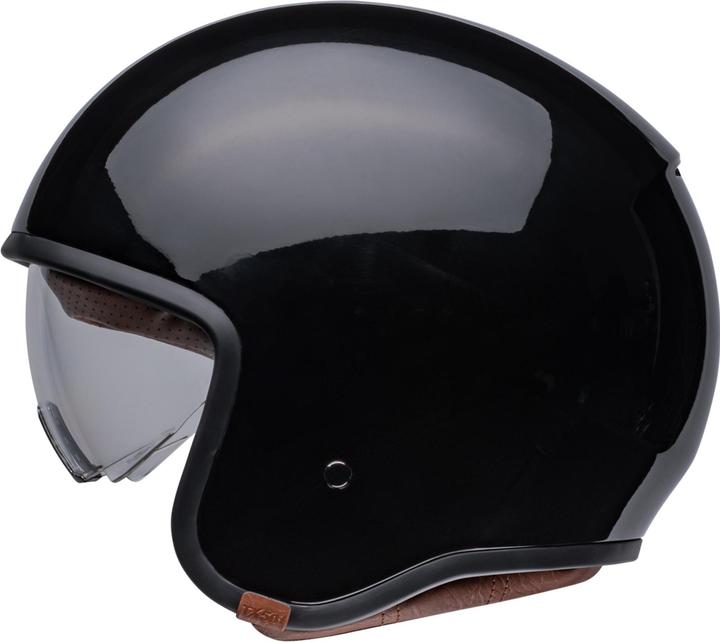 Produktbild Bell TX501 Solid Jethelm Schwarz M (M, 57 - 58 cm)