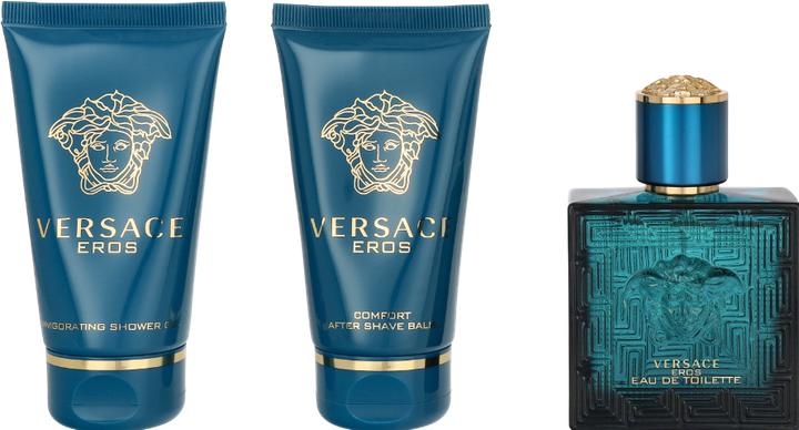 Produktbild Versace Eros Spring 2024 Eau de Toilette 50 / Shower Gel / After Shave Balm (Parfum Set)
