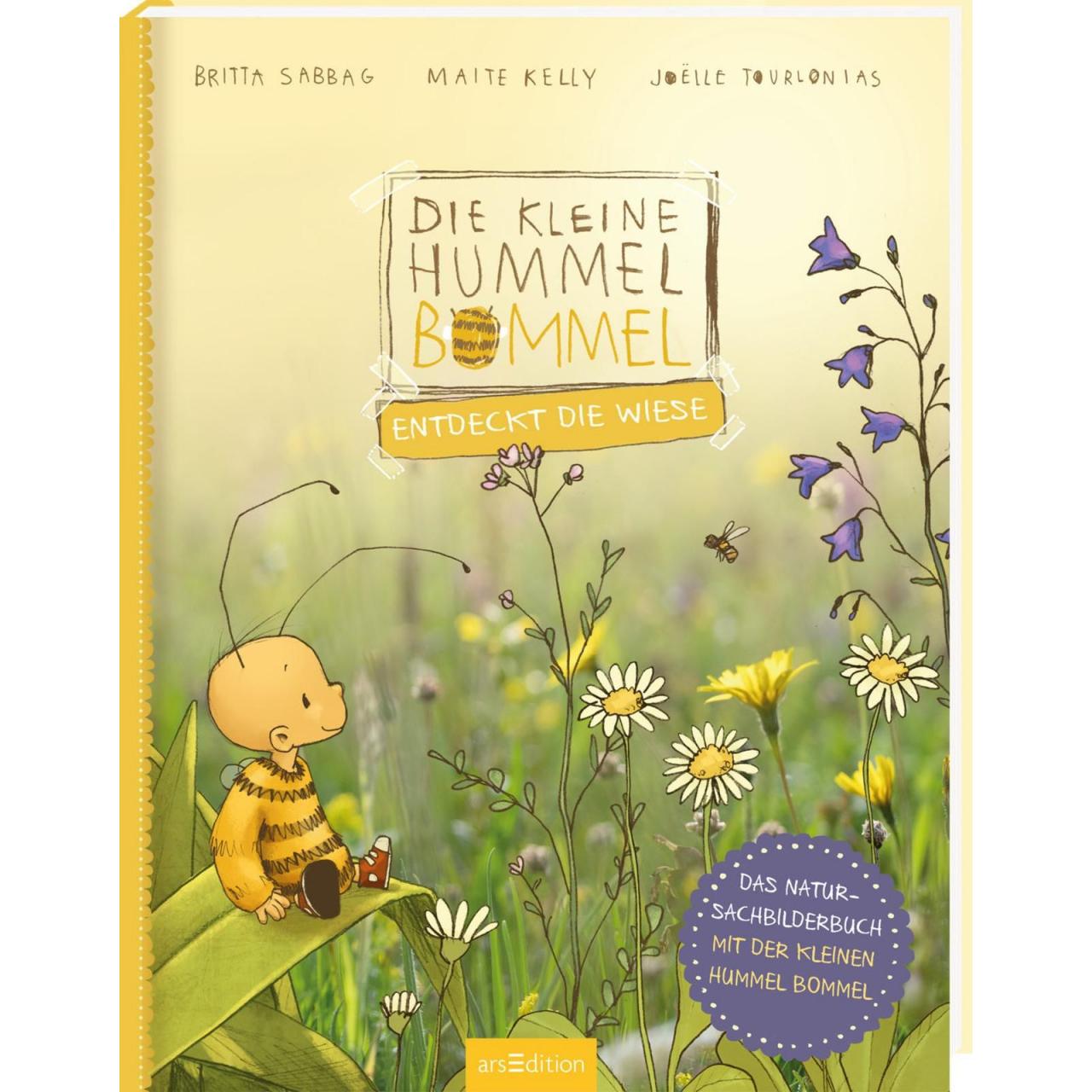 Die kleine Hummel Bommel entdeckt die Wiese, Kinderbücher von Britta Sabbag, Maite Kelly