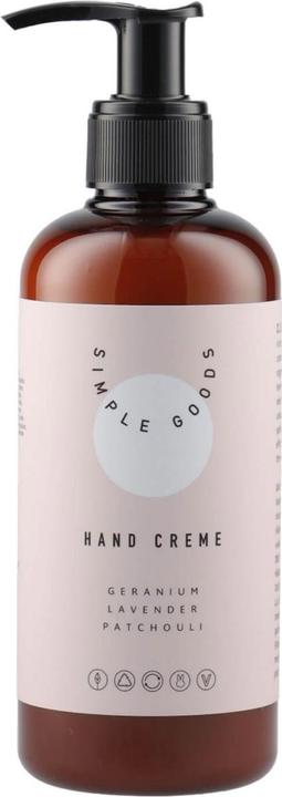 Simple Goods - Hand Cream Geranium Lavender Patchouli (250 ml)