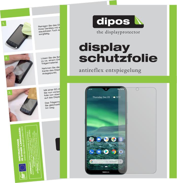 Actual product image Dipos Screen Protector Anti-Glare (6 pcs., Nokia 2.3)