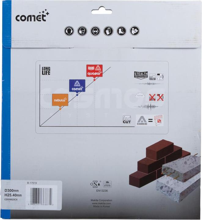 Image du produit Makita lame diamantée. 300x20 COMET