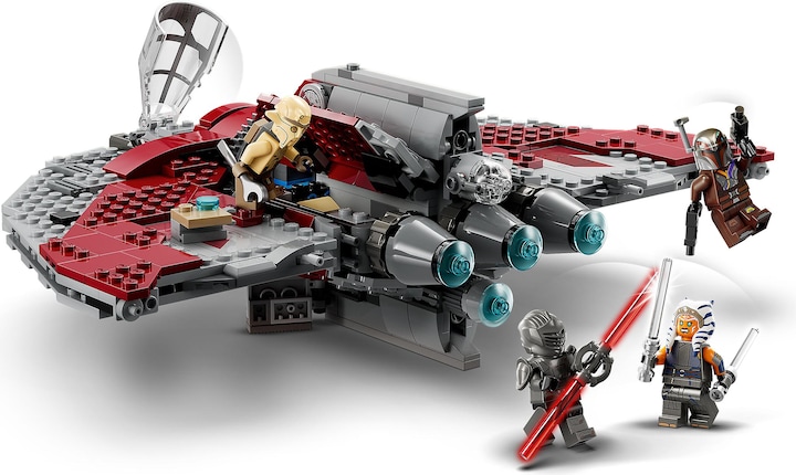 Actual product image LEGO Ahsoka Tanos T-6 Jedi Shuttle (75362, LEGO Star Wars)