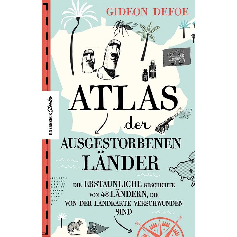Atlas der ausgestorbenen Länder, Landkarte