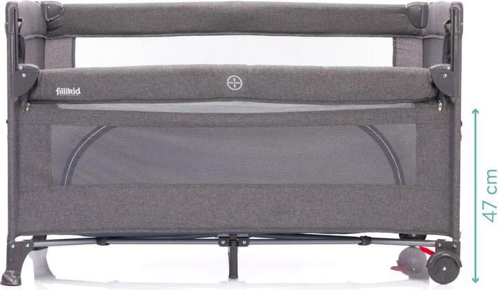 Produktbild Fillikid Reisebeistellbett Porto (60 x 120 cm)