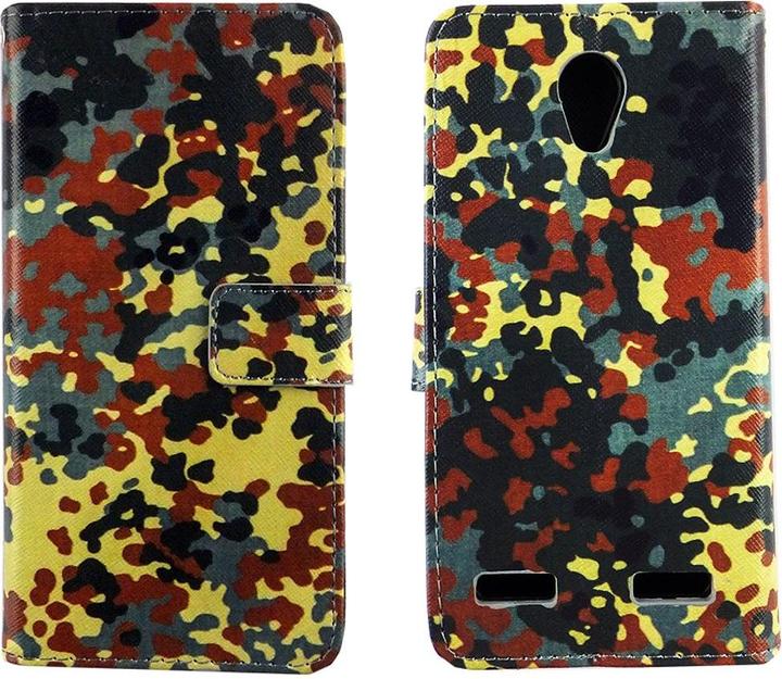 Produktbild König Design Hülle Handy Schutz für ZTE Blade L7 Case Cover Tasche Wallet Etui Handyhülle Neu (ZTE Blade L7)