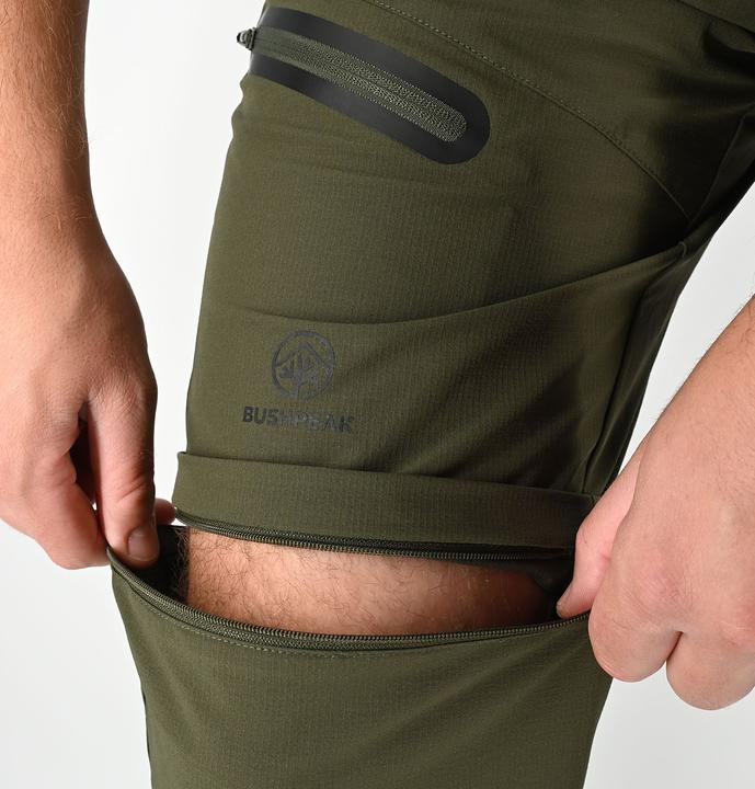 Actual product image Bushpeak Zip-off hiking trousers (30)