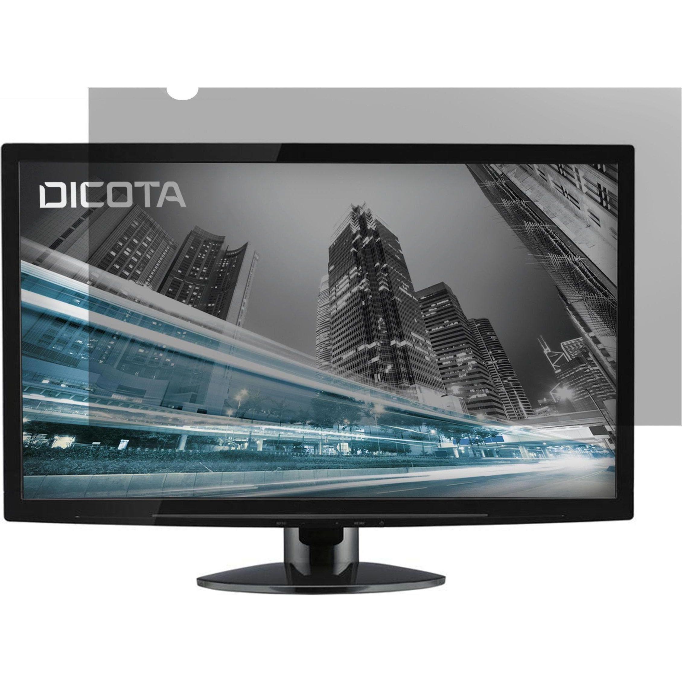 Dicota Privacy Filter 2-Way, universal, side-mounted (21.50", 16 : 9), Monitor Schutzfolie