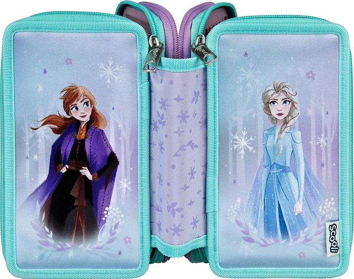 Actual product image Scooli Trippledecker Frozen Disney case