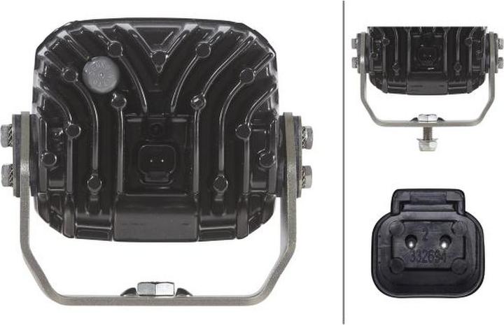 Actual product image Hella Worklight LED Ultra Beam 4400lm far-reaching illumination