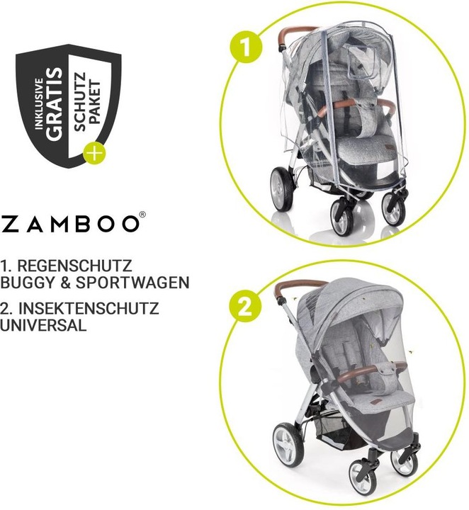 Produktbild Hauck Buggy & Sportwagen Vision X inkl. XXL Zubehörpaket
