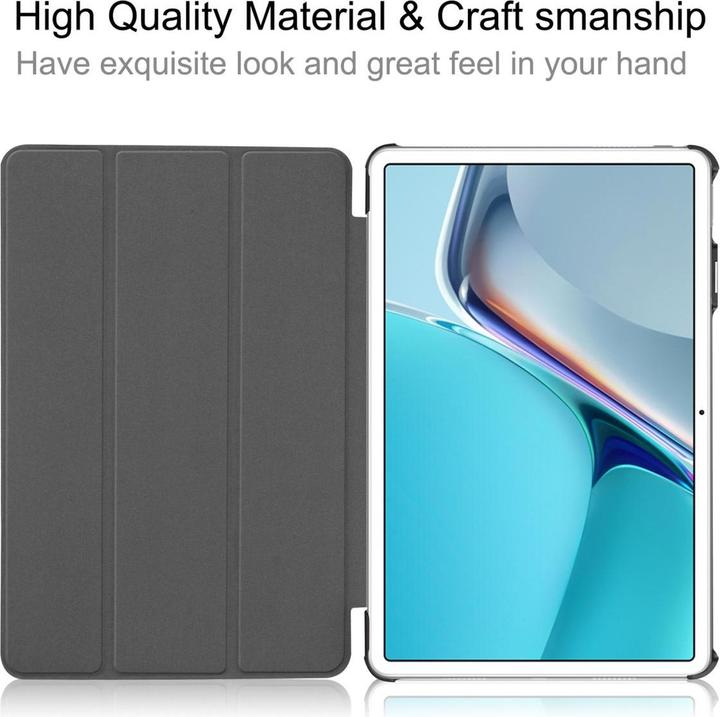 Produktbild König Design Schutz Hülle für Huawei MatePad 11 2021 Smart Cover Case Etui Tasche Neu Schwarz (Huawei MatePad 11 (2021))
