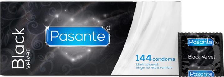 Actual product image Pasante black velvet (144 pcs.)