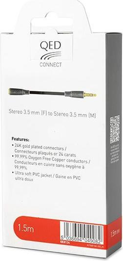 Actual product image QED QE8134 (1.5m) (1.50 m, Extension)