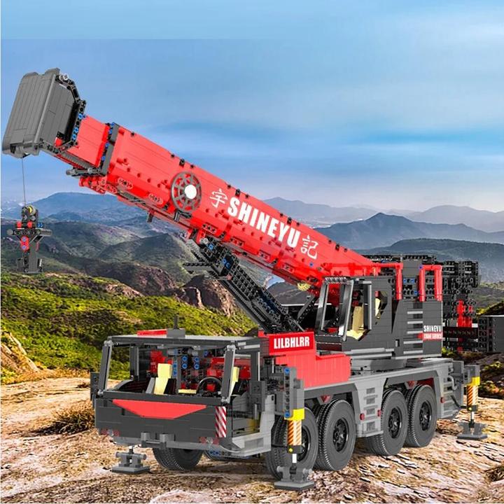 Actual product image Happy Build Mobile crane