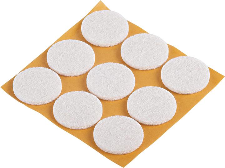 Immagine prodotto Fix-o-moll Piedini in feltro 3 mm / Ø 25 mm 9 x (Alianti in feltro, 9 Pezzo/i)