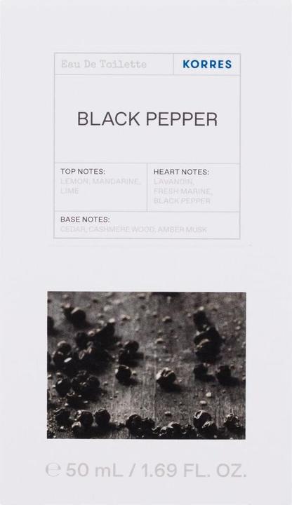 Image du produit Korres Black Pepper Eau de Toilette (Eau de toilette, 50 ml)