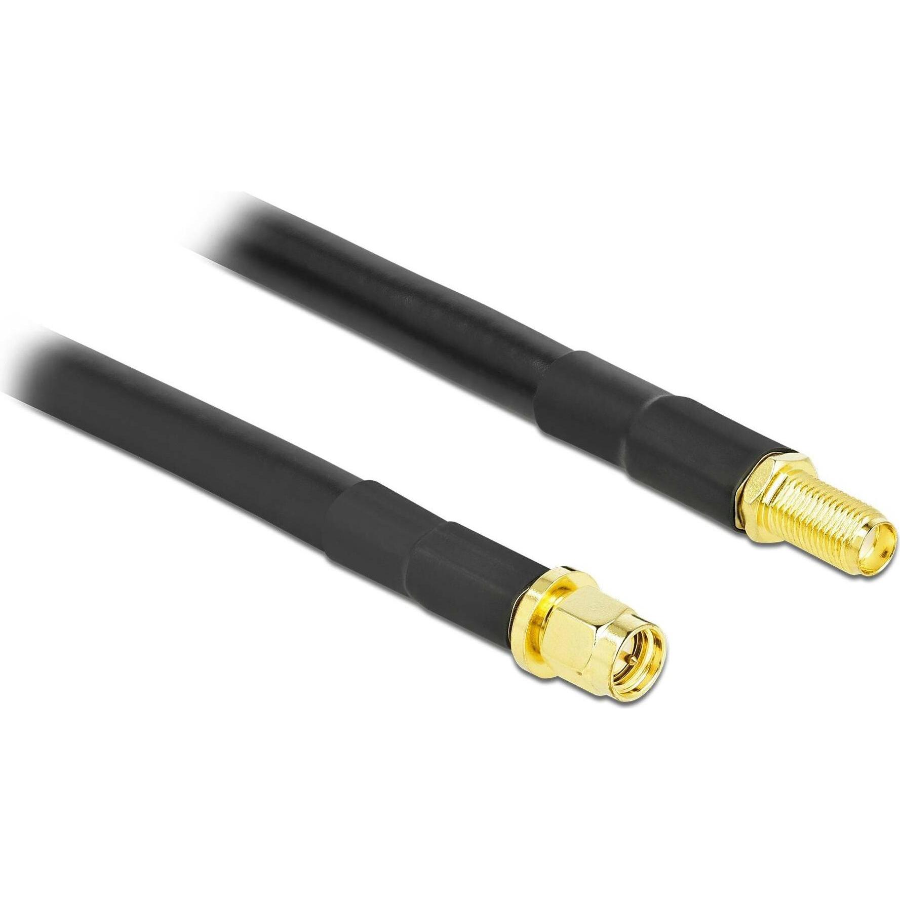 Delock Antennenkabel LTE/5G, LMR/CFD300 SMA zu SMA, 7.5 m (0.31 dB, Antennenkabel), Antennenkabel