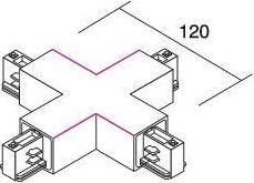 Image du produit Brumberg Connecteur en croix