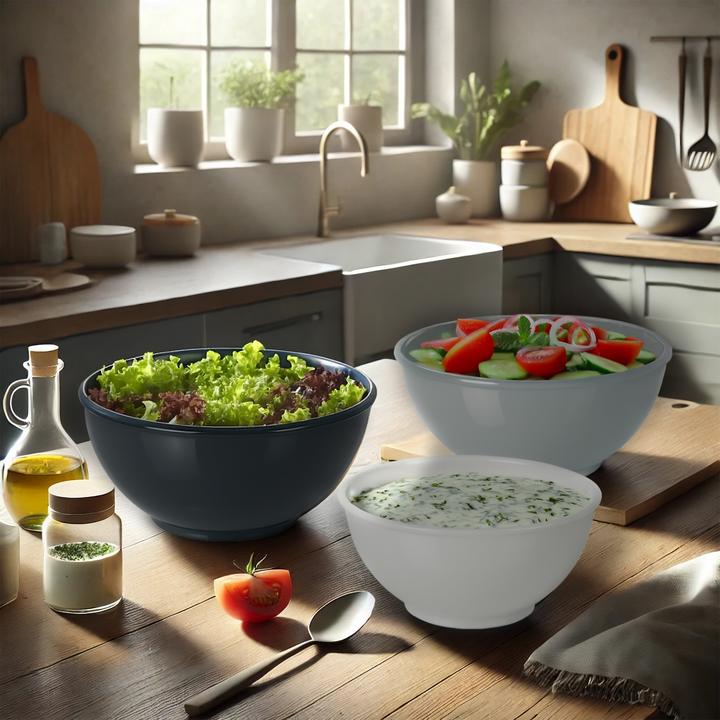 Immagine prodotto Relaxdays 6x set di ciotole da cucina (30 cm, 5.25 l, 6x)