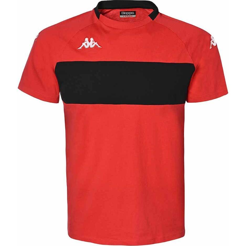 Kappa, Herren, Sportshirt, trikot diago (3XL), Rot, 3XL