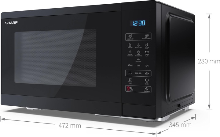 Image du produit Sharp YC-MS252AE-B (25 l)