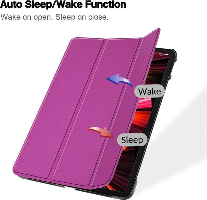 Image du produit iLike iPad 10.2 Tri-Fold Eco-Leather Stand Case (iPad 10.2)