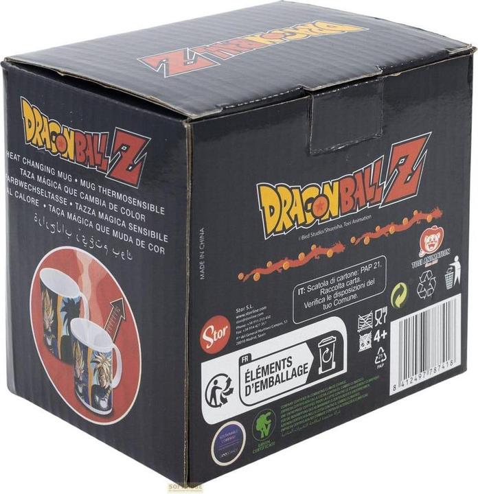 Actual product image Stor DRAGON BALL Z - Vegeta & Goku - Mug Thermoréactif - 325ml (325 ml, 1 x)