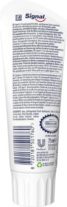 Productafbeelding Signal ZP Junior Mild Mint 12x 75ml (75 ml)