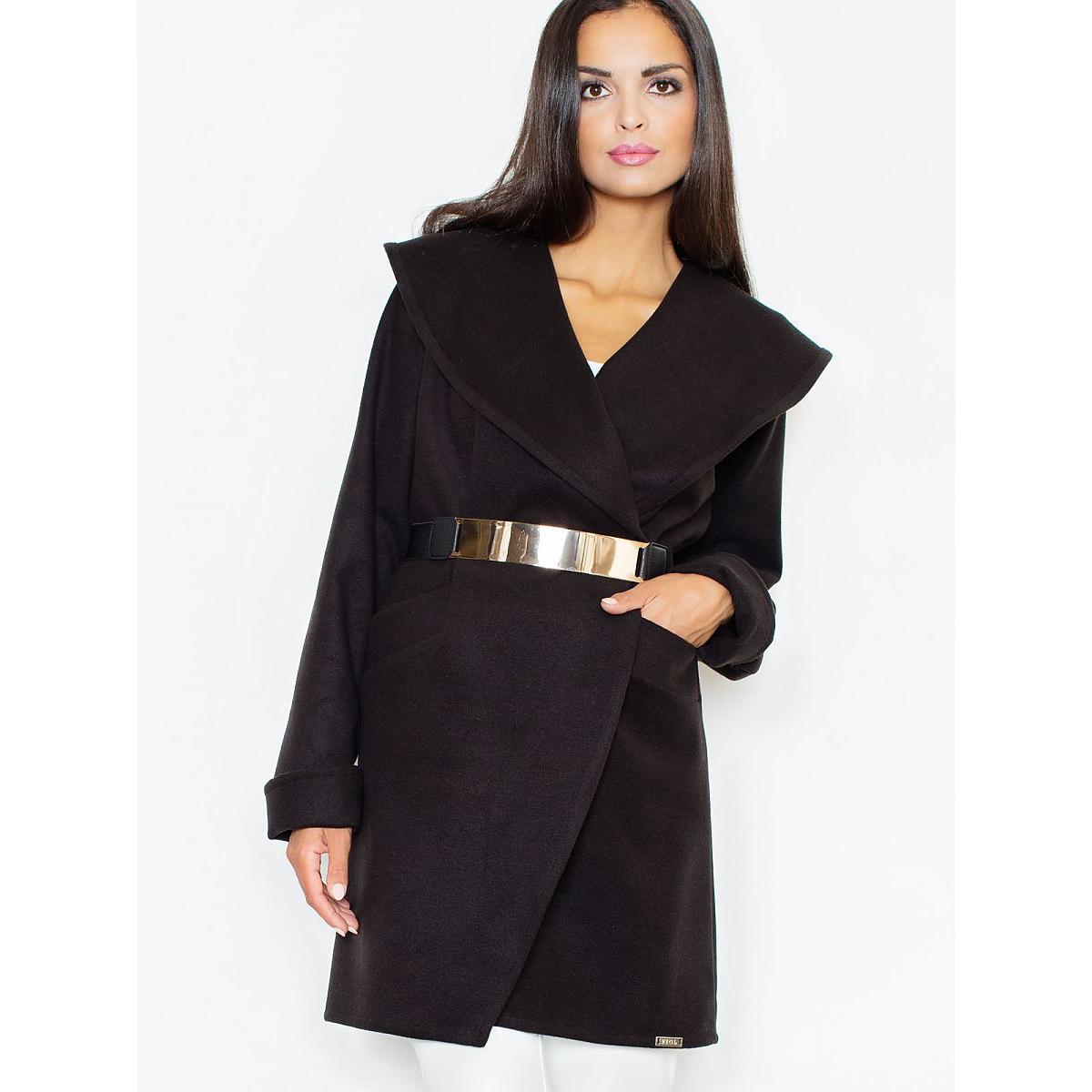 Figl, Damen, Jacke, Mantel model (XL), Schwarz, XL