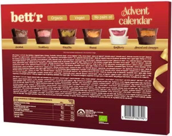 Produktbild Bett'r Adventskalender mit Nut-Butter-Cups