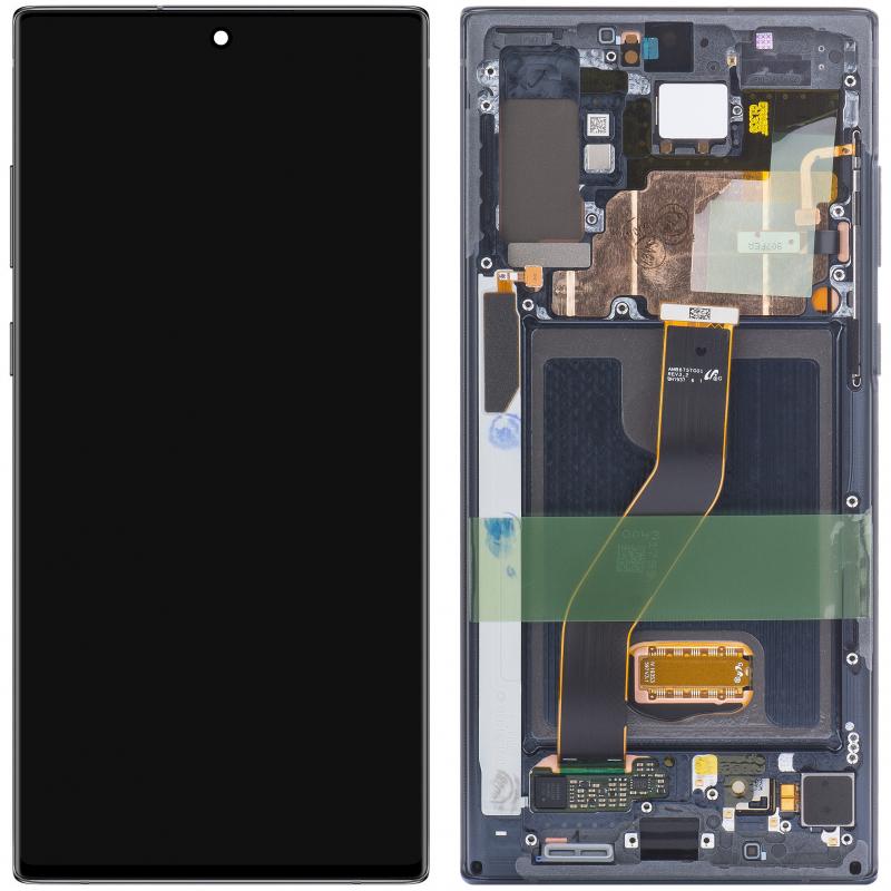 Samsung LCD-Display +Touch-Einheit N975 Galaxy Note 10+ Schwarz (Service Pack) (Display, Galaxy Note