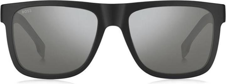Actual product image Hugo Boss Boss 1647/S Rechthoekig Kunststof Met spiegelglazen Heren Zonnebril