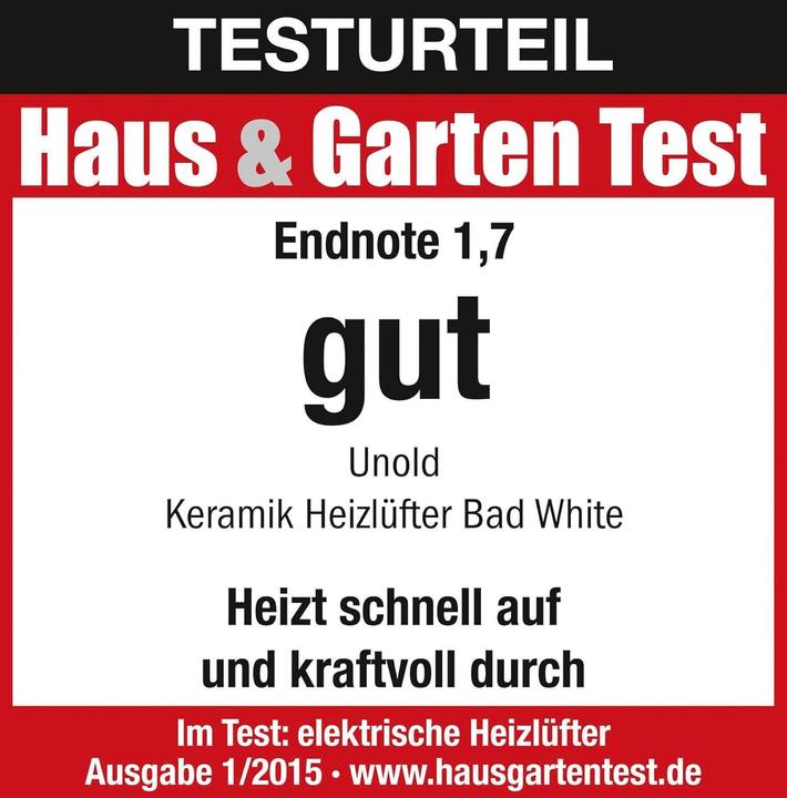 Image du produit Unold degré de protection (2000 W)