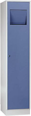 Light grey RAL 7035, Pigeon blue RAL 5014