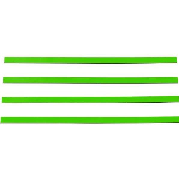 Ultradex, Magnet, Magnetisches Band 250x9x2mm VE=4 Stück hellgrün (4 x)