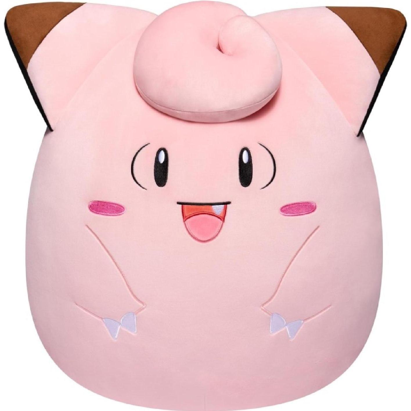 NoName POKEMON - Mélofée - Peluche Squishmallows Medium 25cm (25 cm)