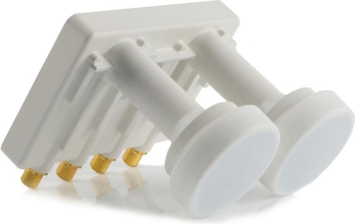 Actual product image Opticum LMQP-04H Monoblock Quad 6° Astra Hotbird (Single LNB, 40mm)