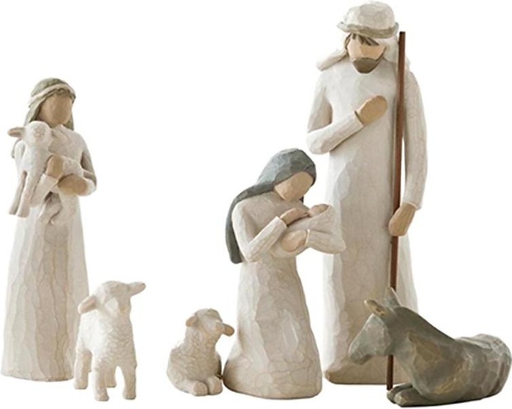 Actual product image Willow Tree Birth of the Holy Family decorative figurine